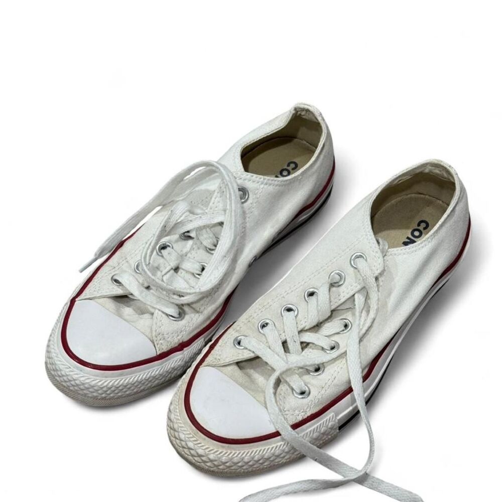Converse White Low Tops - Picture 8 of 8